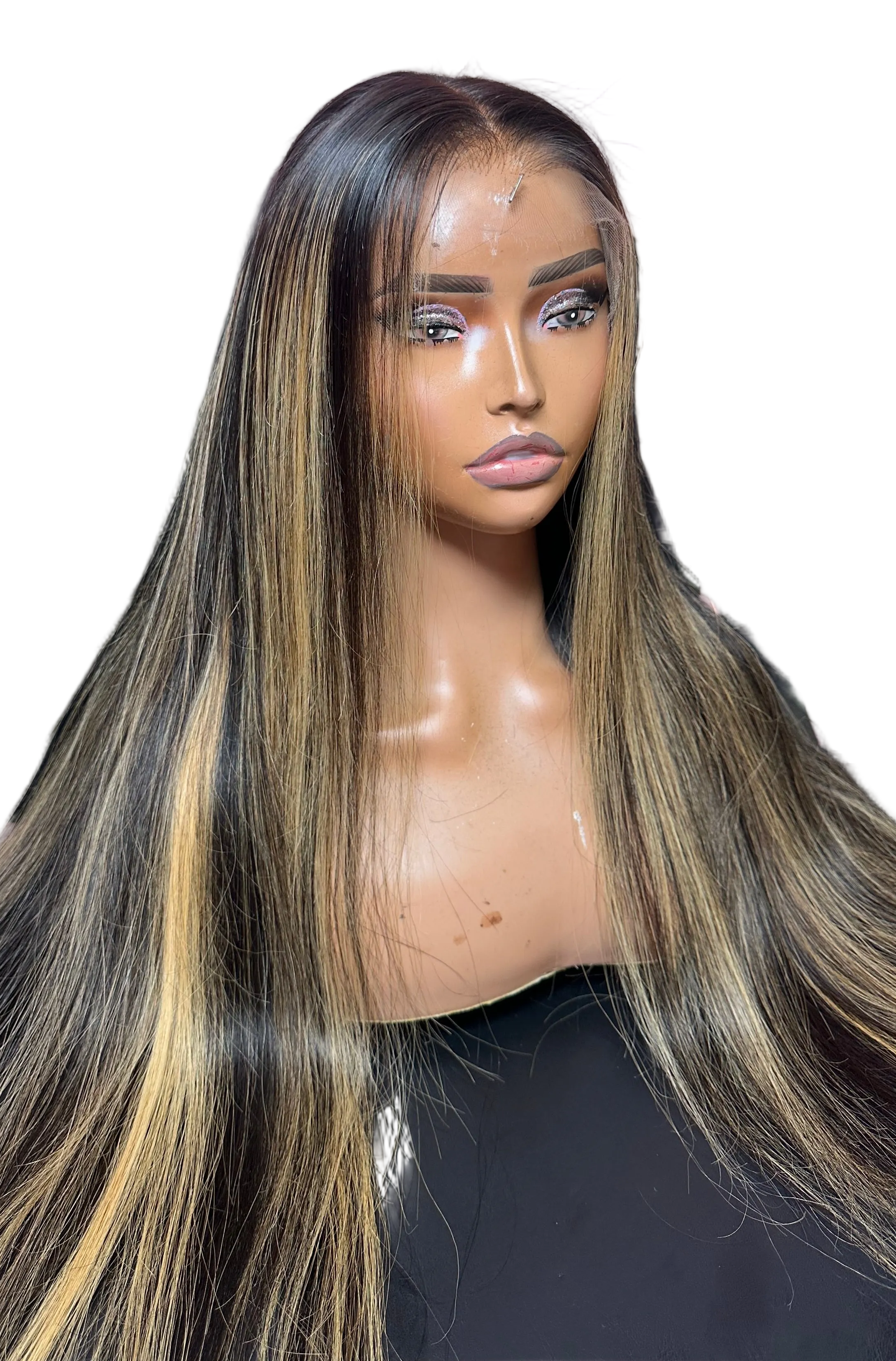 Highlighted Wig